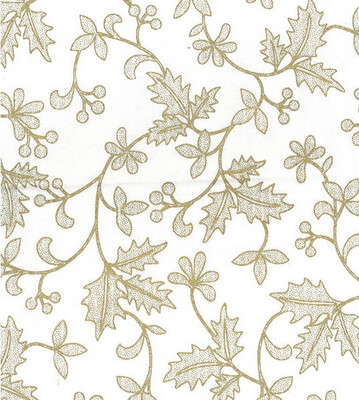 Louden Christmas Fabric-Cream