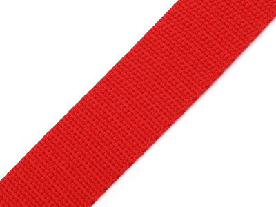 25mm Webbing - Red