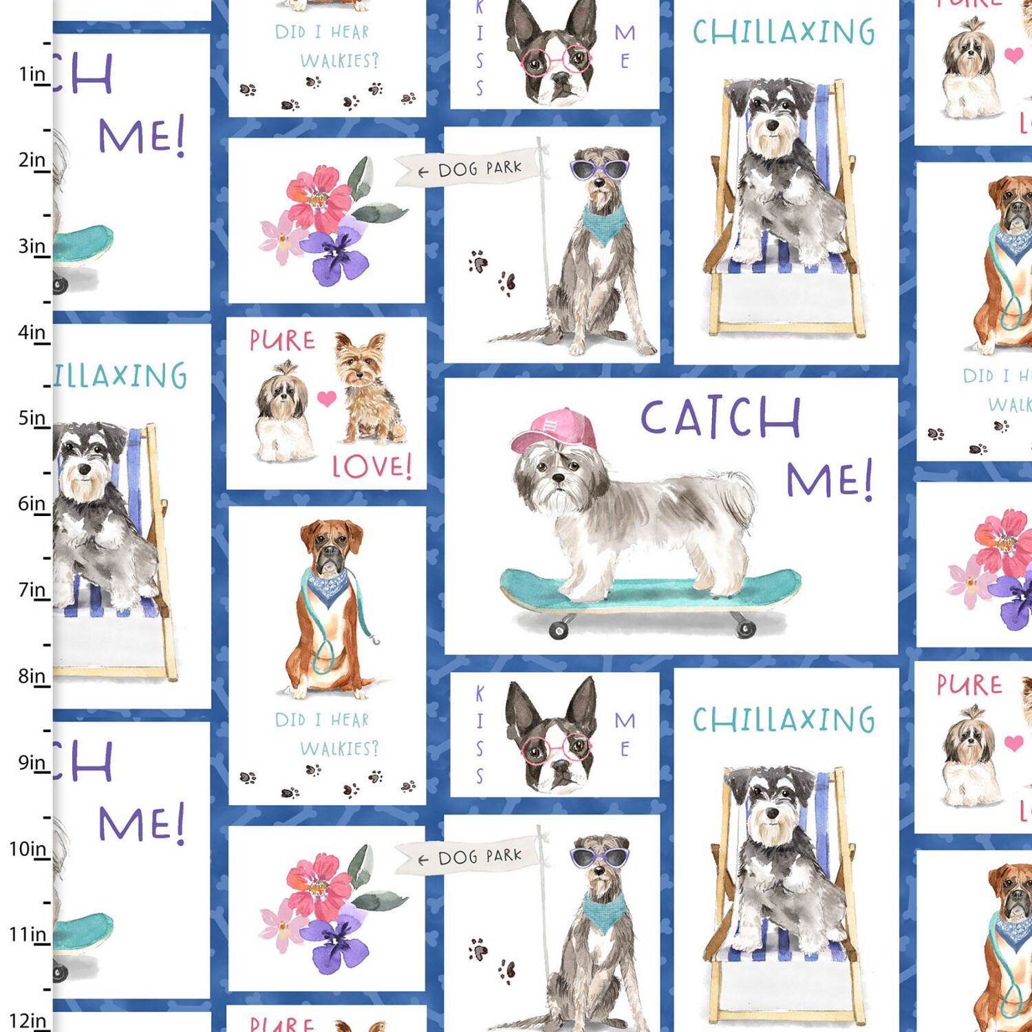 A Dogs Life - Squares