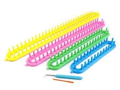 Straight Knitting Loom Set