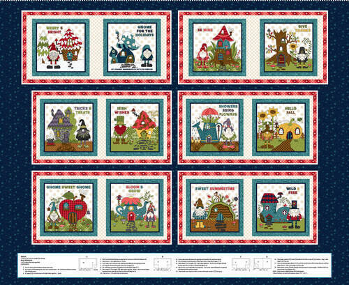 Gnome for the holidays Panel Gnome for the holidays Panel