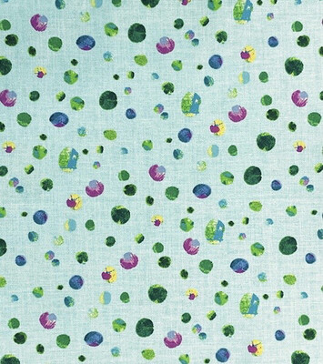 Multicoloured Spots On Teal Multicoloured Spots On Teal