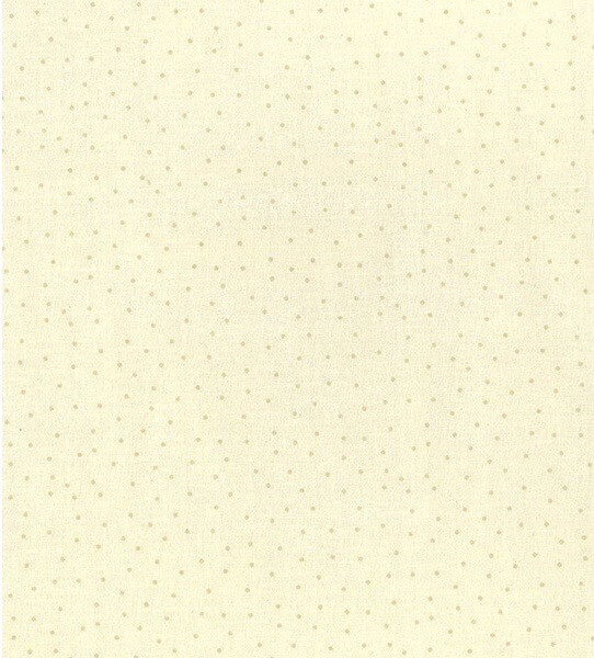 Cream Cotton Print