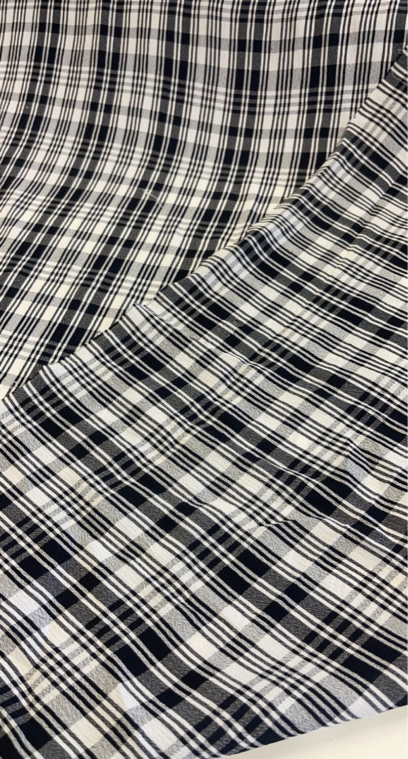 Black And White Crinkle Look Black And White Crinkle Look