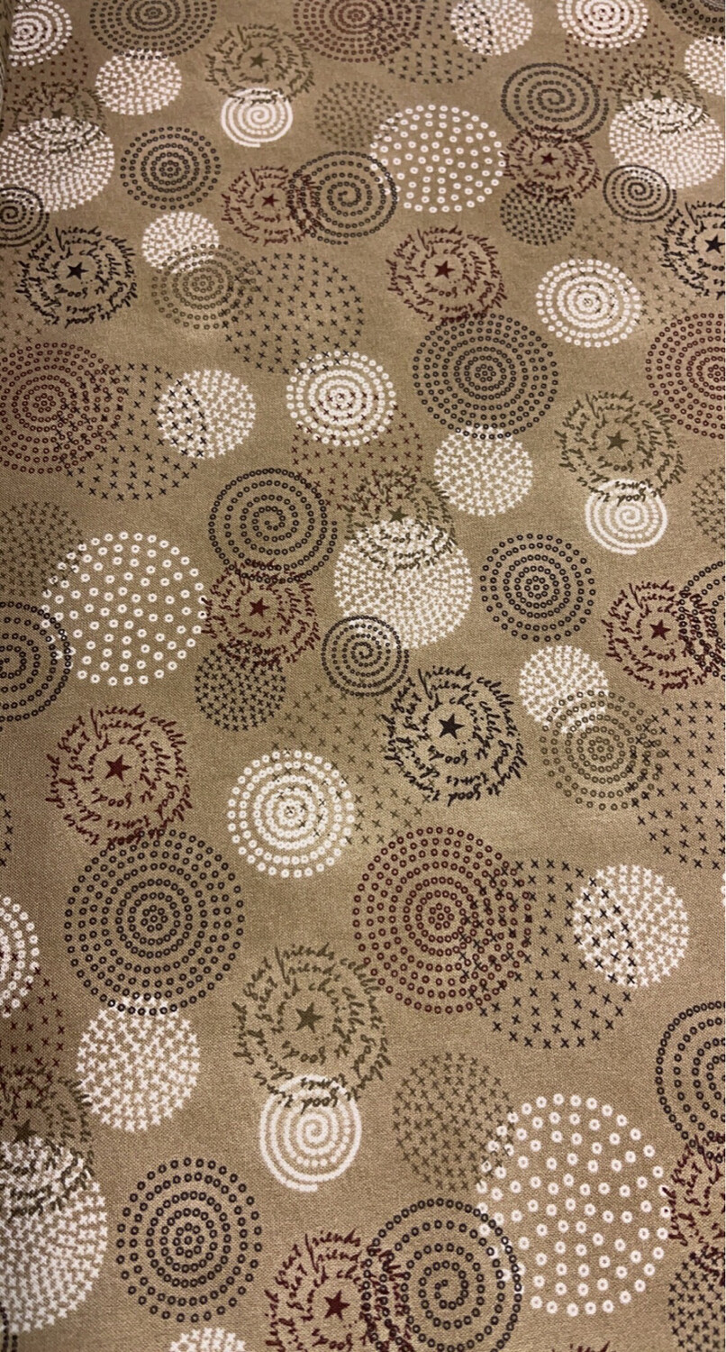 Circles On Brown