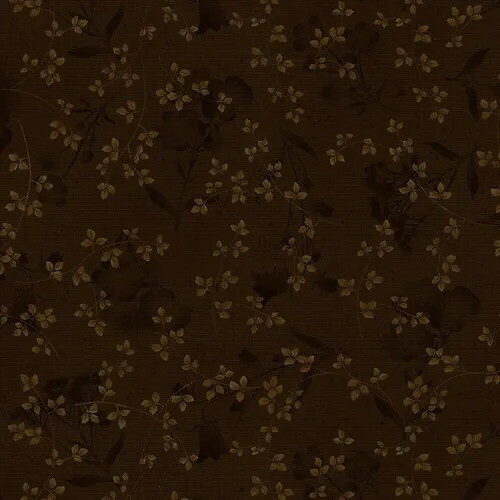 Flowers On Brown