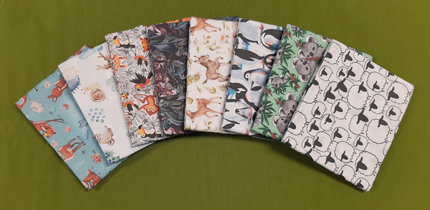 Animal Fat Quarter Bundle