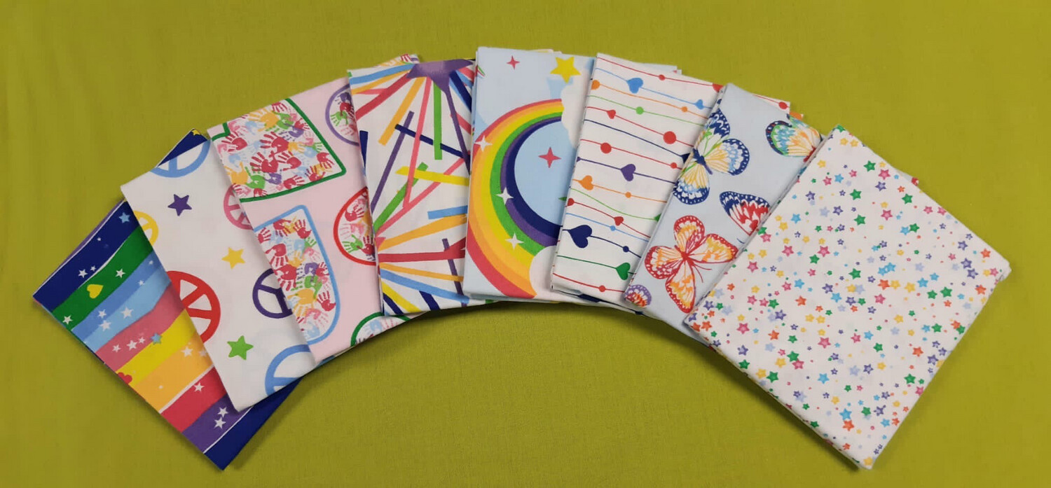 Colourful Fat Quarter Bundle