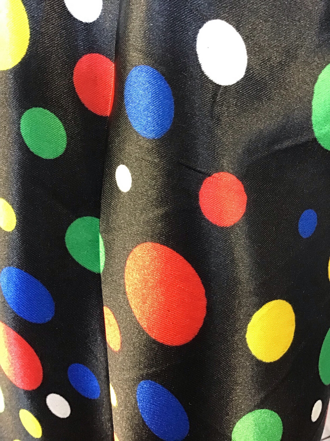 Multicoloured Spots On Black