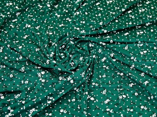 Fern Green With Flowers Jersey