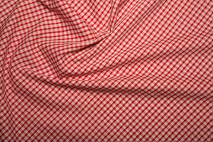 Gingham 1/8″-Red