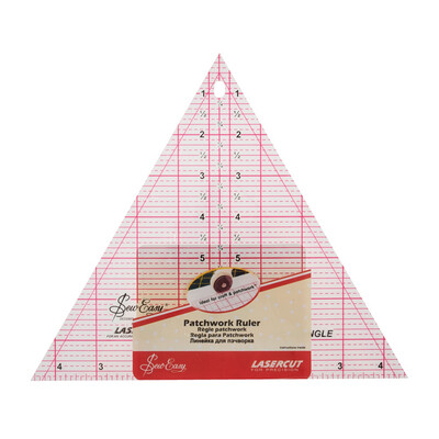 Patchwork Ruler 8 x 9.25in