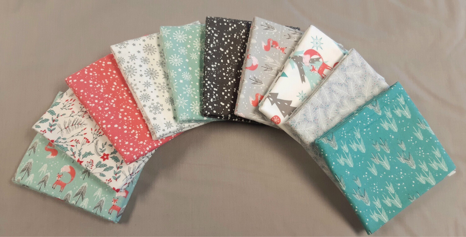 Snowy Day Fat Quarter Bundle