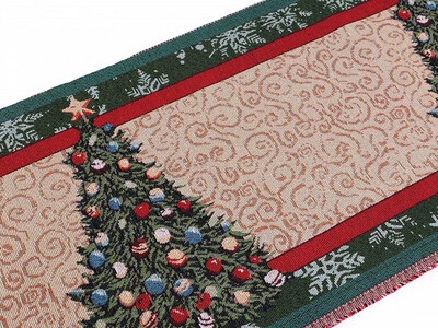 Christmas Tapestry Fabric-Christmas Tree