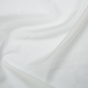 Cationic Chiffon- Ivory