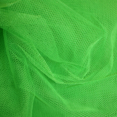 Dress Net/ Tulle- Lime Green
