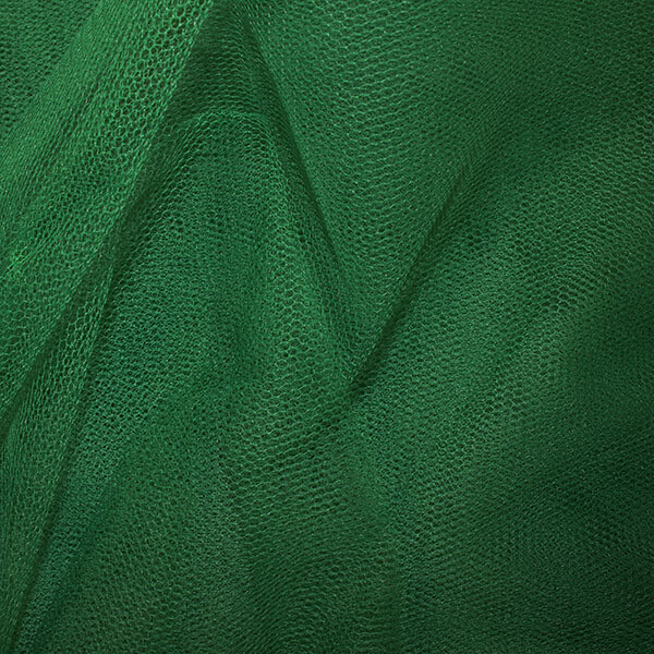 Dress Net/ Tulle- Emerald Green