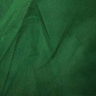 Dress Net/ Tulle- Emerald Green