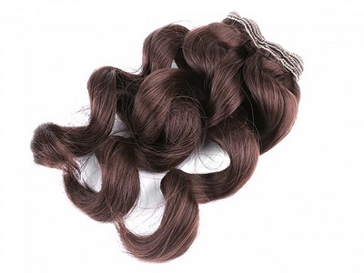 Brown Doll Hair Wavy