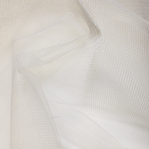 Dress Net/ Tulle- White