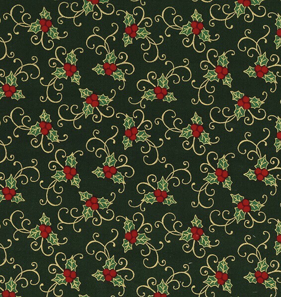 Holly On Green Holly On Green