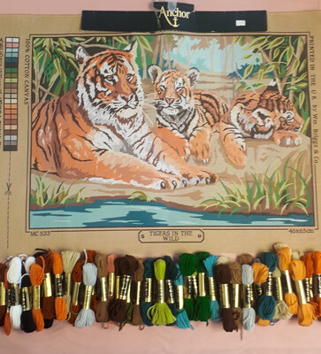 Tigers Tapestry Kit