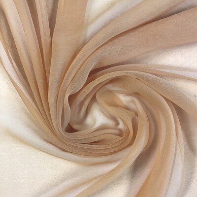 Crepe Ochre Chiffon