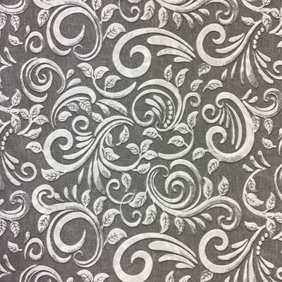 White Pattern On Grey