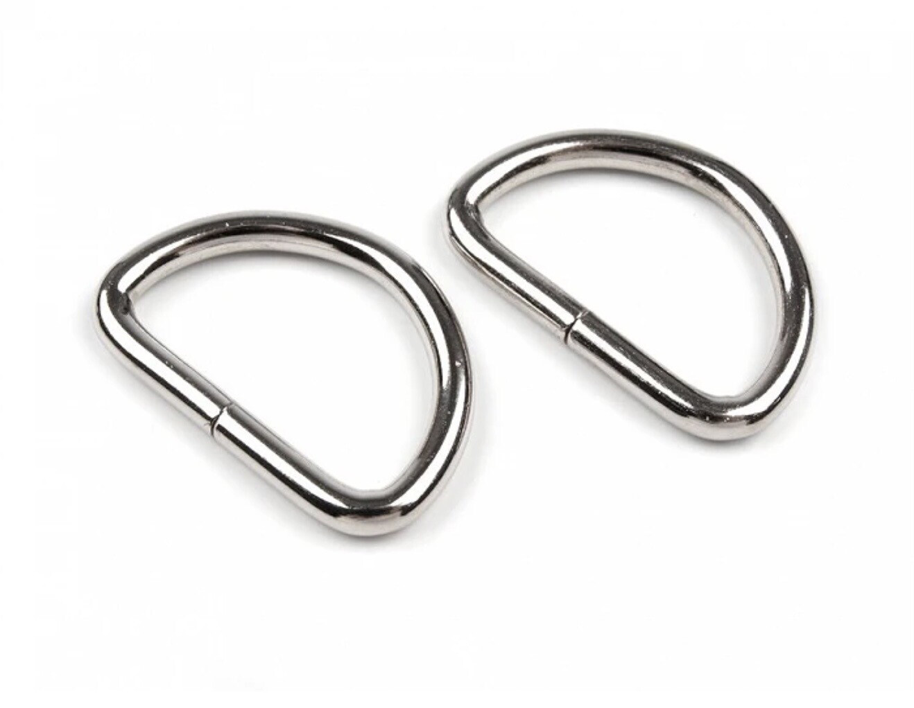 D Ring 25mm (4g)-Silver