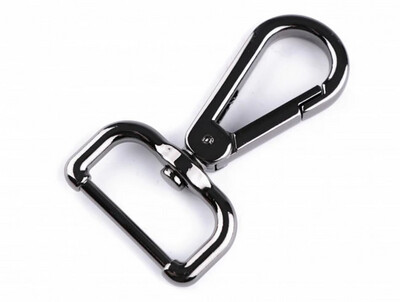 Metal Swivel Hook - 25 mm Gunmetal Grey