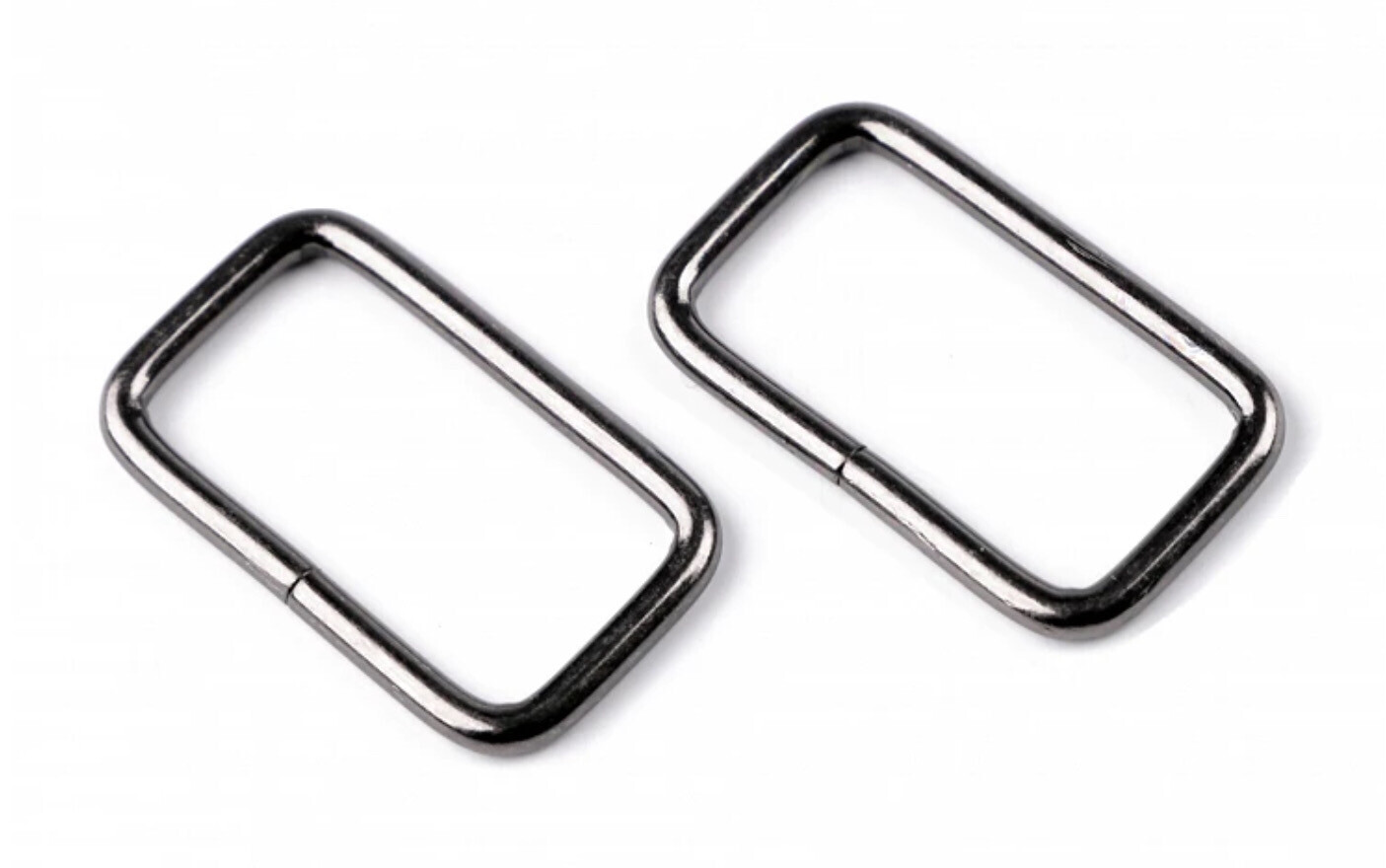 Rectangle Ring 25mm - Gunmetal Grey