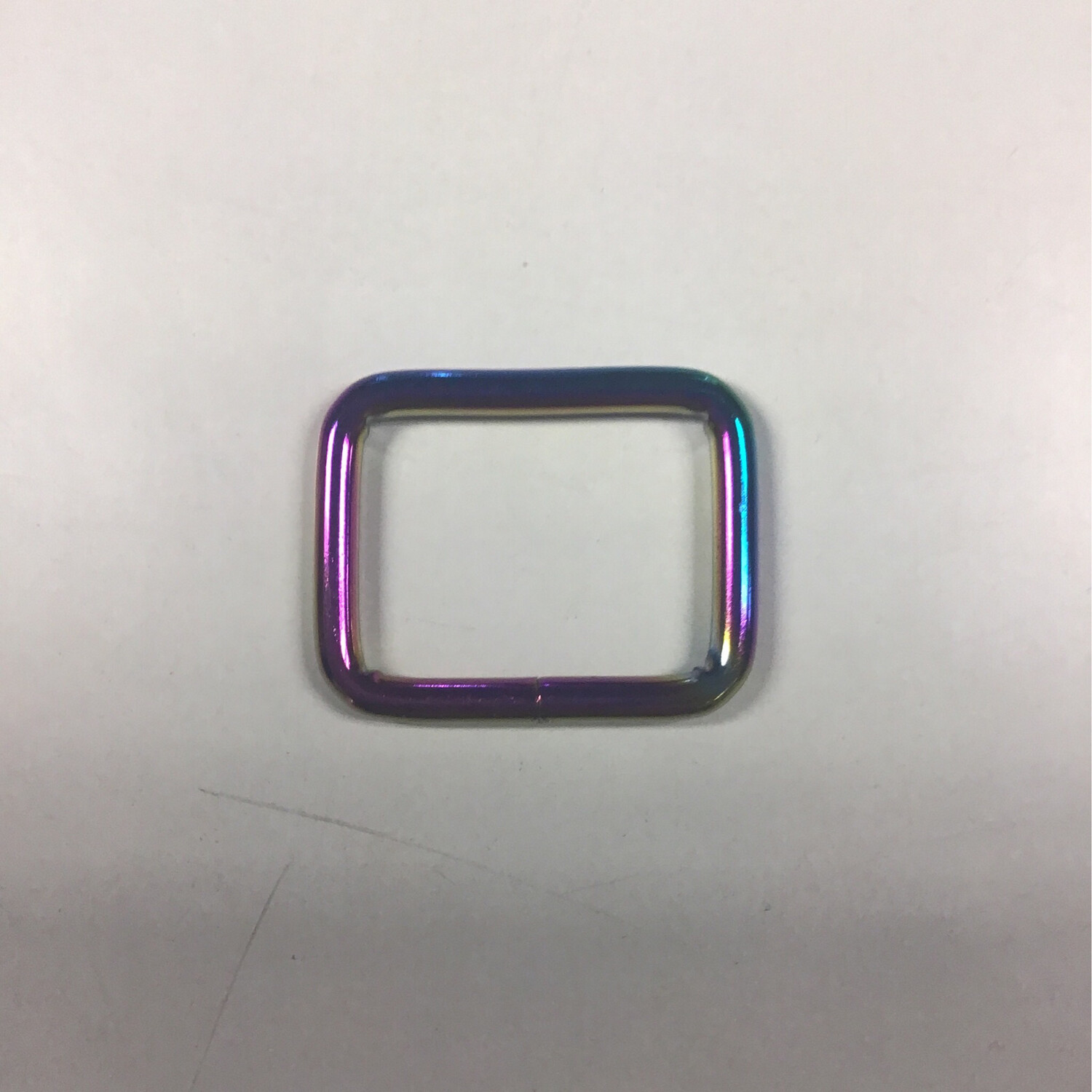 Square Rings - 25mm Rainbow