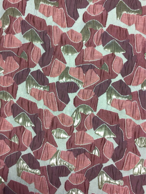 Brocade - Pink/ Gold