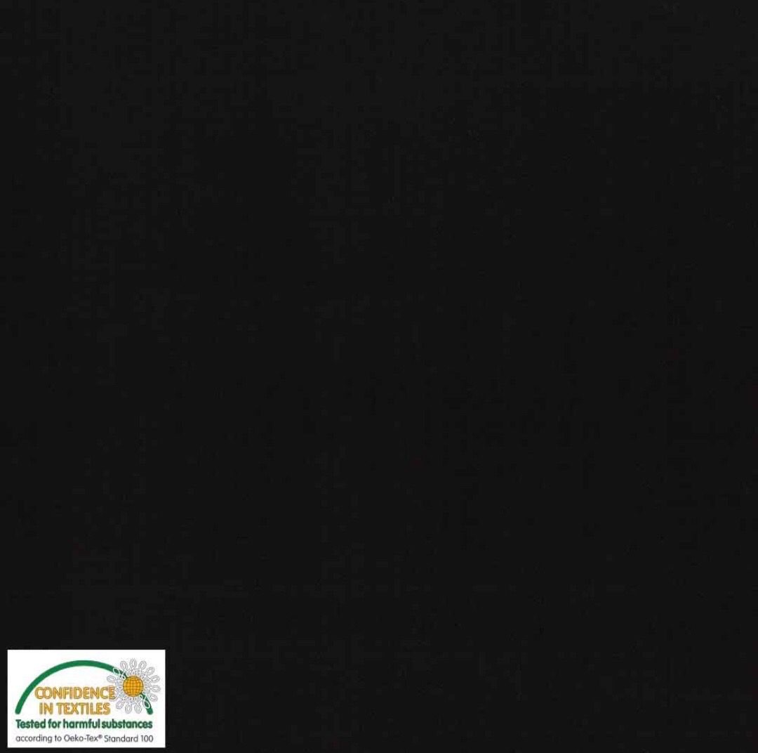 Black Solid Layer Cake