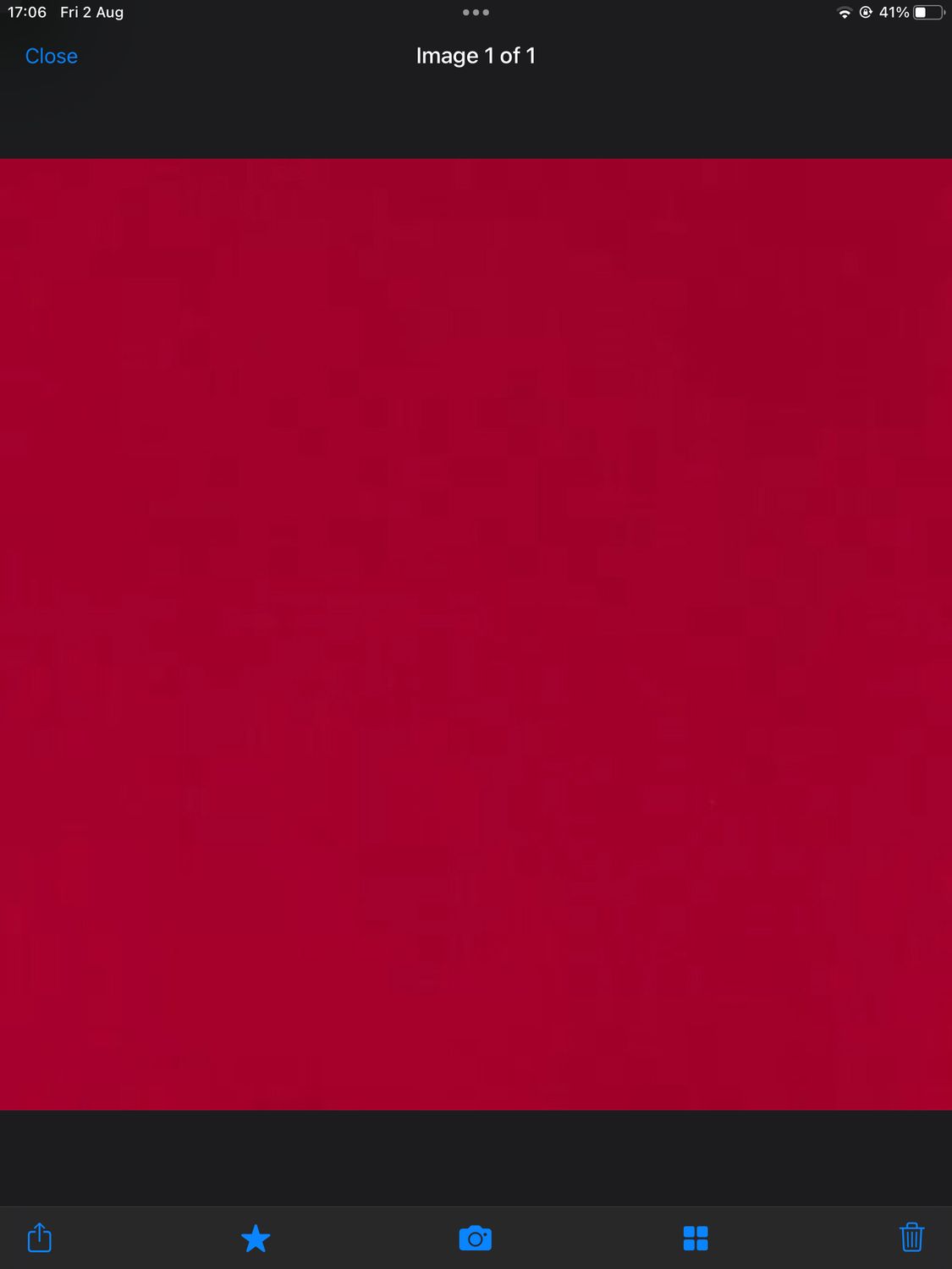 Red Solid Layer Cake