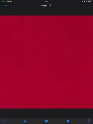 Red Solid Layer Cake