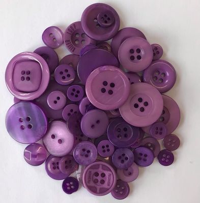 Craft Buttons- Purple