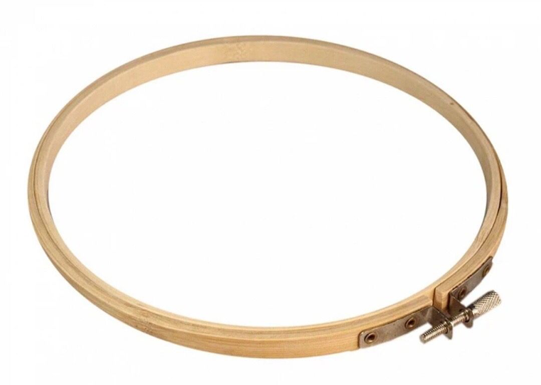 Bamboo Embroidery Hoop- 18cm