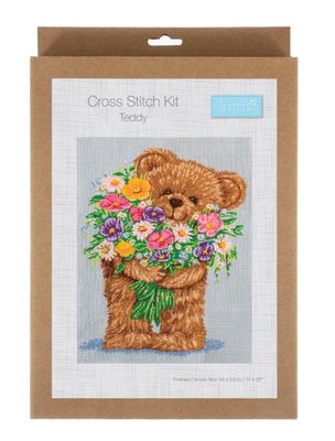 Cross Stitch Kit- Teddy