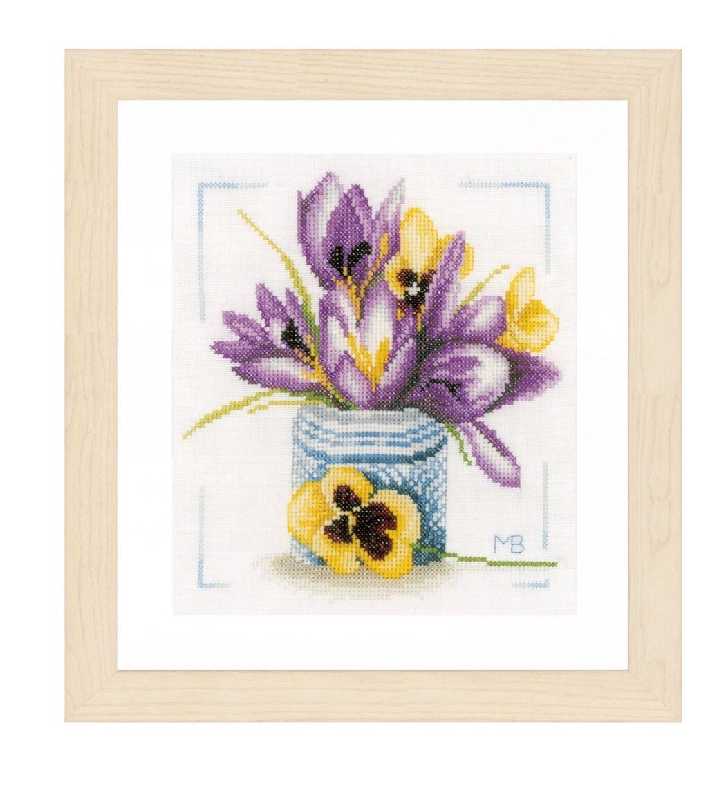 Cross Stitch- Crocus