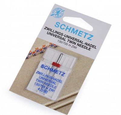 Schmetz Universal Twin Needles- 4.0/90