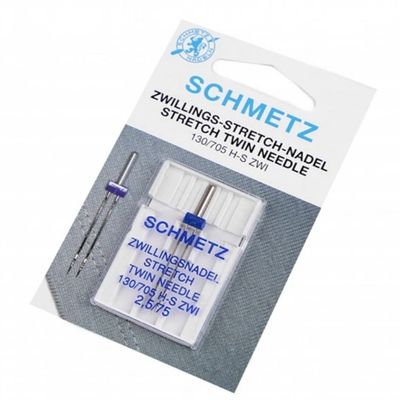 Schmetz Stretch Twin Needle-2.5/75
