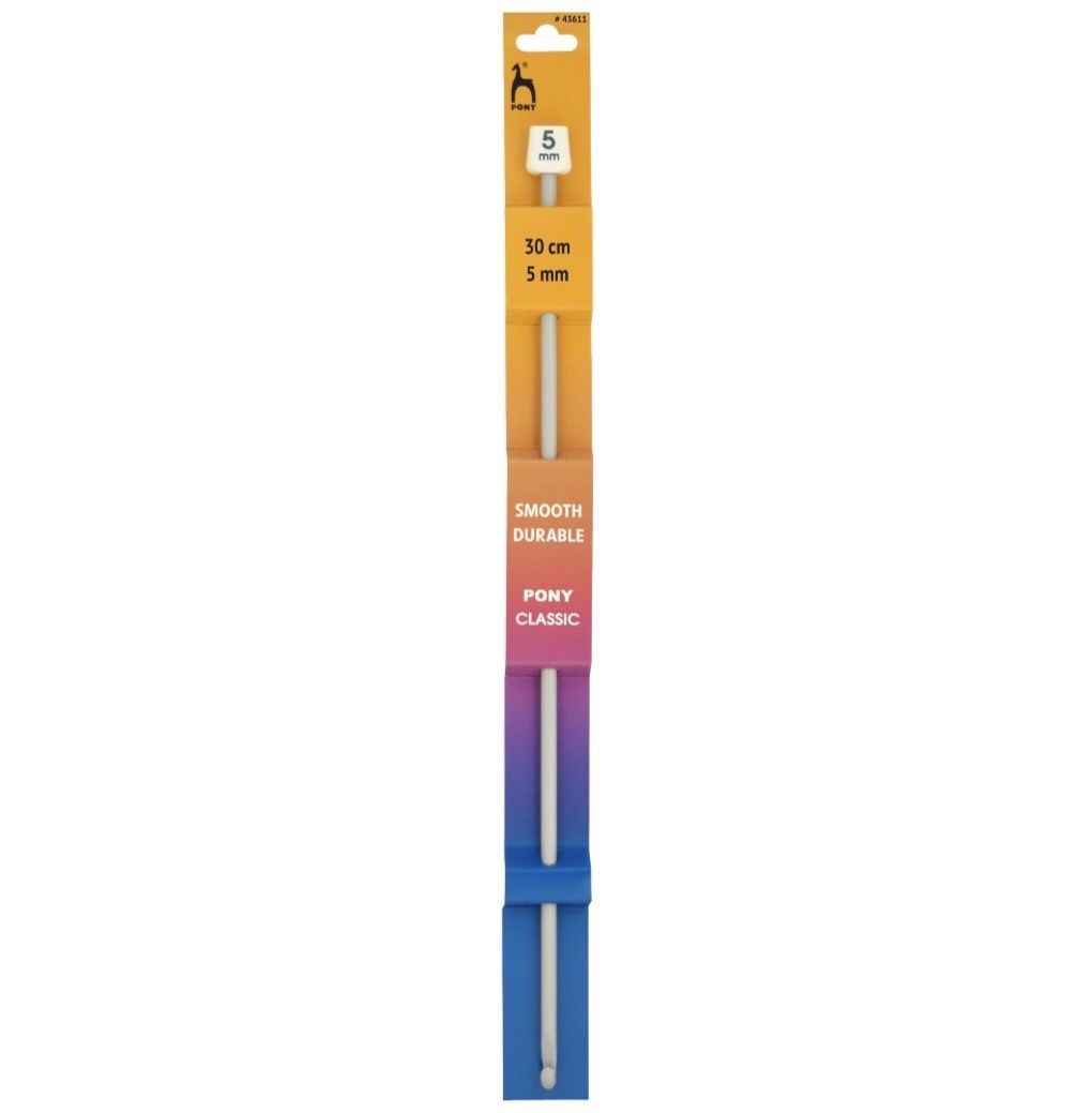 Pony Tunisian Crochet Hook- 5mm