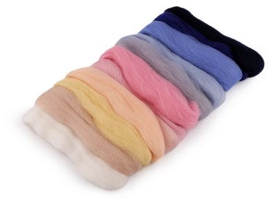 Wool Roving Combed- Mix5