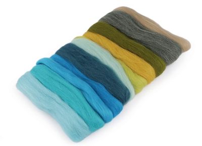 Wool Roving Combed- Mix7