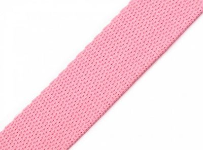 25mm Webbing- Pink