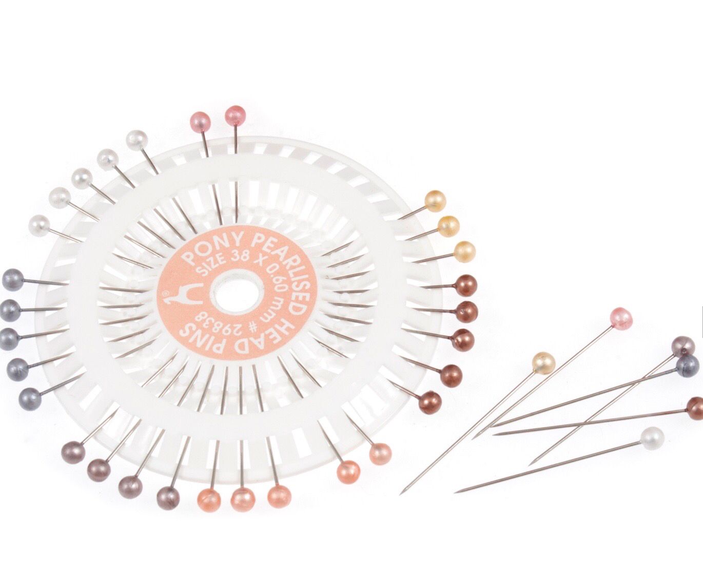 Metallic Pearl Head Pins Metallic Pearl Head Pins