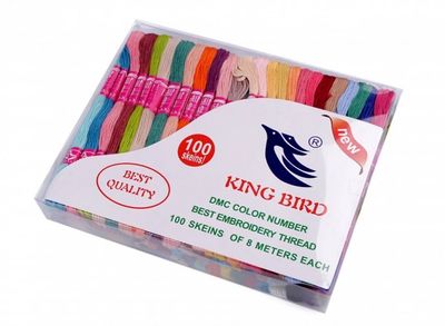 Embroidery Thread-100 Skeins