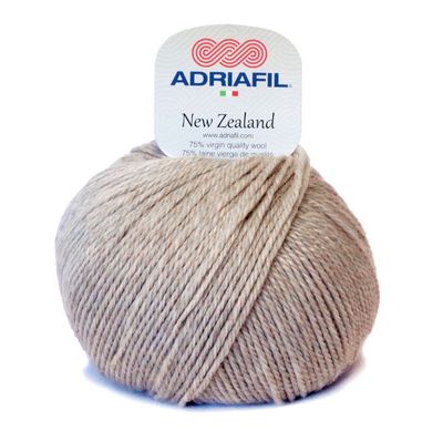Adriafil New-Zealand - Dark Beige Melange 82