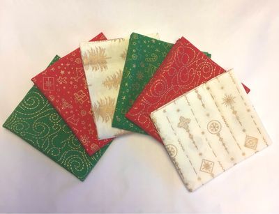 Christmas Fat Quarter Bundle 6